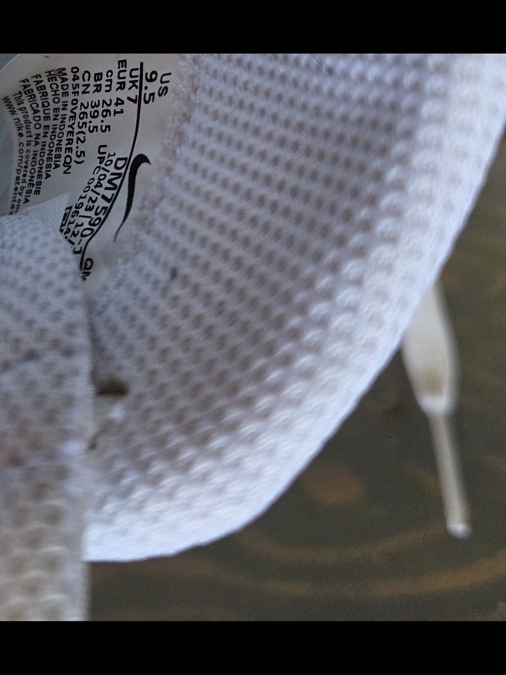 Nike Court Legacy Next Nature Sneakers White Black Womens 9.5 Casual Shoes - Picture 10 of 11